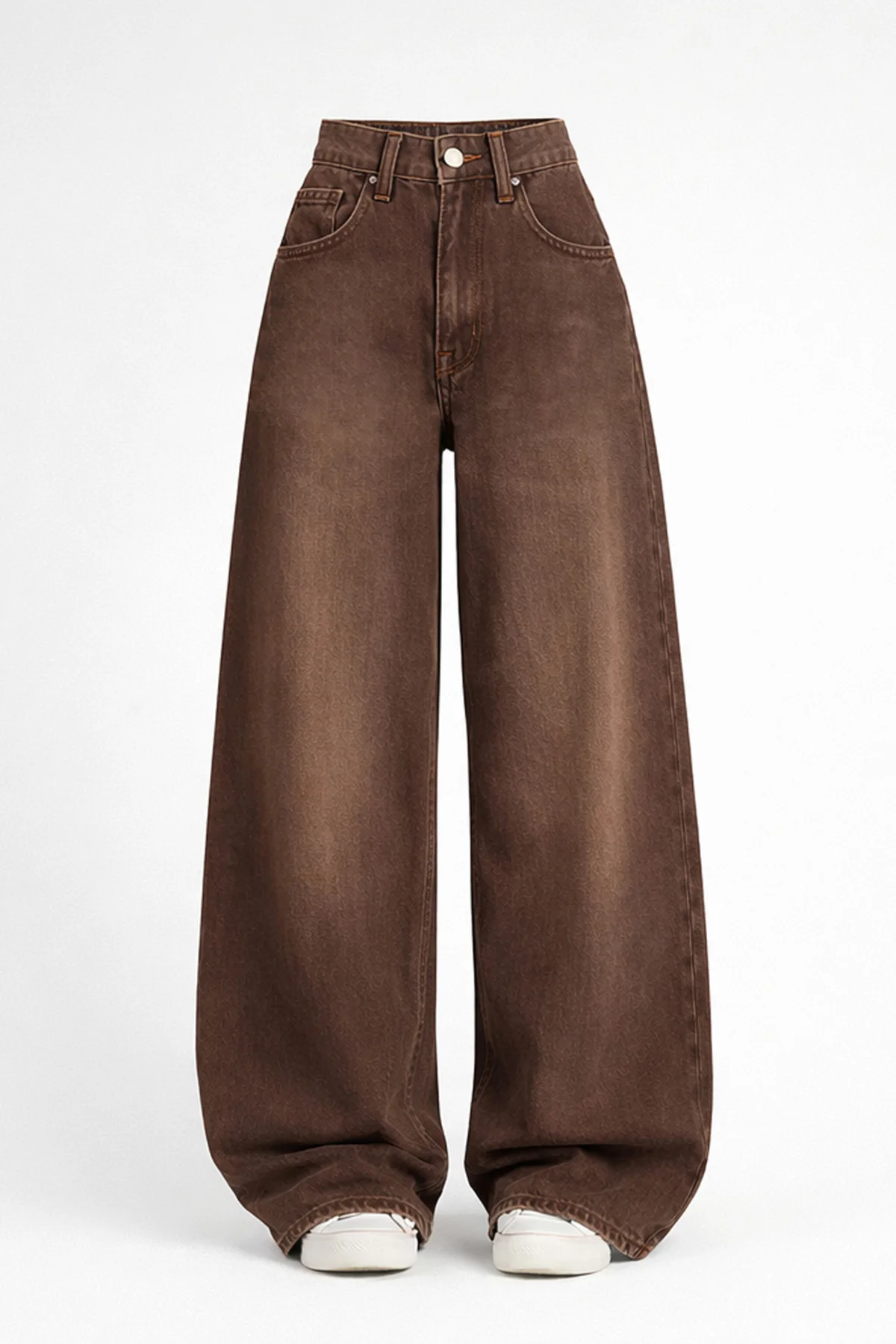 Unisex Baggy Bol Paça Jean Pantolon